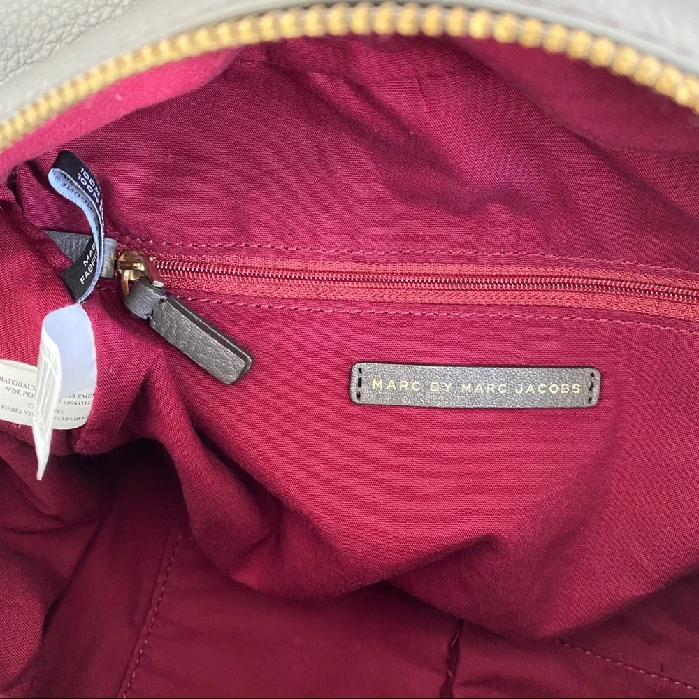 Marc by Marc Jacobs Q Snake Satchel gray Leather Bag